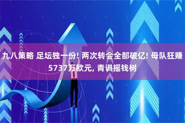 九八策略 足坛独一份! 两次转会全部破亿! 母队狂赚5737万欧元, 青训摇钱树
